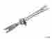 06004 Wd Express Genuine Drum Brake Adjuster Fits 1984-1985 Bmw 318i
