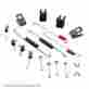 1406-12217 084-1470 Beck Arnley Drum Brake Hardware Kit Rear 17344 52-17344 H17287 12217 P17344