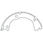 111.09810 Centric Set Parking Brake Shoes Rear New For 805890646365