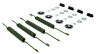 118.82001 Centric Parts Drum Brake Hardware Kit Front 805890303114