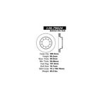 120.79024 Centric Premium Brake Rotor