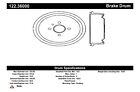 122.36000 Centric Parts Brake Drum-premium