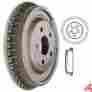 122.40012 Centric New Brake Drum Rear Sedan Honda Civic Accord Cr-v 1997-2001