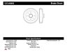 1408-52240 122.45003 Centric Parts Brake Drum Preferred Rear Fits Mazda 805890032434