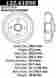 1408-290674 122.61050 Centric Parts Brake Drum-premium Drum Preferred Rear Fits 09-11 Ford Focus Bd180315 290674