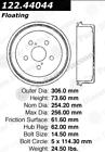 122.44044 12244044 Centric New Brake 805890196099