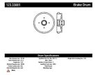 122.33001 123.33001 Centric Parts C-tek Standard
