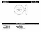 123.33019 Centric Parts Brake Standard Rear Fits Vw Passat