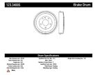 123.34005 Centric Parts Brake Standard Rear Fits Bmw