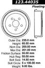 123.44035 Centric Parts Rear Brake Drum