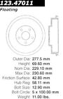 123.47011 Centric Parts Rear Brake Drum