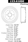 123.61006 Centric Parts Front Brake Drum
