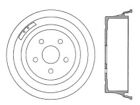 123.6101 Centric Parts Front Brake