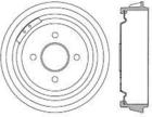 123.61020 Centric New Brake Drum 805890052197