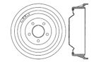 123.62002 Centric Parts Brake Drum 805890052319