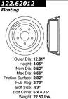 123.62012 Centric Parts Front Brake Drum