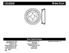 123.62030 Centric Parts Brake Drum-c-tek