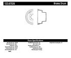 123.67026 Centric Parts Brake Drum-c-tek Standard