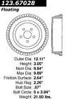 123.67028 Centric Parts Rear Brake Drum