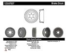 123.67037 Centric Parts Brake Drum-c-tek