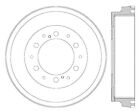 123.99010 Centric Parts Brake Drum-c-tek
