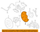 13408173 Gm Cadillac Oem Backing Splash Dust Shield Plate Right 13408173 Gm Cadillac Oem Backing Splash Dust Shield Plate Right