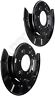 156393 Apdty Rear Brake Backing Plate Pair Replaces 195577101172