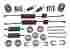 084-1146 17283 Carlson Drum Brake Hardware Kit Fits 85-89 Toyota Van H17149 H7294 H17190