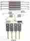17315 Better Brake Parts Drum Adjuster-hardware Kit Rear