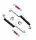 17351 Carlson Rear Drum Hardware Kit Spring And C-clips Only
