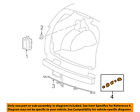 19116421 Gm Cadillac Oem Srx