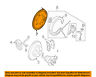 19209541 Gm Chevrolet Oem Backing Splash Dust Shield Plate Left