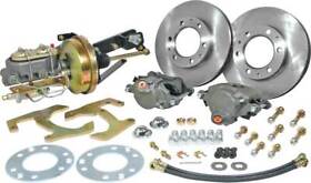 Bk2018 1955-59 Chevrolet Gmc Pickup Front 6 Lug Disc Brake Conversion Set