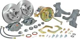 Bk2053 1967-70 Pickup 5 Lug 2inch Modular Drop Spindle Front Disc Brake Conversion Set