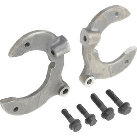 154898 1974-78 Ford Mustang Ii Caliper Bracket Set Cast Iron For Stock Height Or 2inch