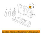1y0880077q Volkswagen Vw Oem Beetle Rear Bar