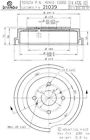 42431-14061 21039 Brembo Brake Drum Oe