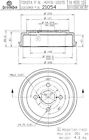 42431-20070 21054 Brembo Rear Brake Drums Fit Toyota Corolla Tercel Chevy Nova