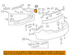 22859550 Gm Buick Oem Lacrosse Parking Backup Back Up Reverse