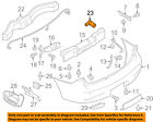259943zd0a Nissan Infiniti Oem Parking Backup Back Up Reverse