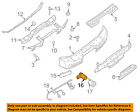 25994zq00c Nissan Oem Armada Pdc Backup Reverse Aid Sensor