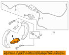 34416851439 Bmw Oem 10-16 X5 Brake-rear-hub
