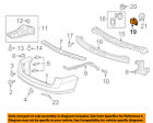 39680tk8a01ye Honda Oem Parking Aid Backup Back Up Reverse