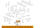 39680tk8a11yr Honda Oem Pilot Parking Backup Back Up Reverse