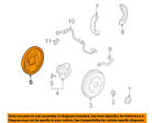 43120s84a32 Honda Oem 98-02 Accord-brake