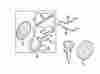 43206-et00a Versa Sentra Nissan Genuine 2007-2013 Drum