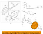 432061hl0c Nissan Oem Versa Rear Drum
