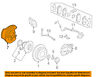 43254sk7020 Honda Backing Splash Dust Shield Plate Left