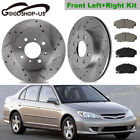 H4502-st7-003 45251sk7a00 Yintatech For Acura Integra Honda Civic Front Drilled 608631693488