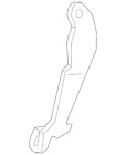 4800a040 Mitsubishi Genuine Lancer Adjust
